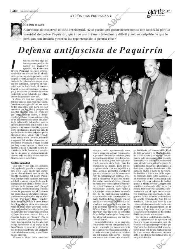 ABC MADRID 21-08-2002 página 77