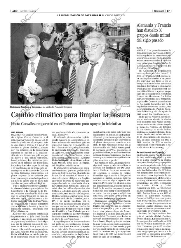 ABC MADRID 27-08-2002 página 17