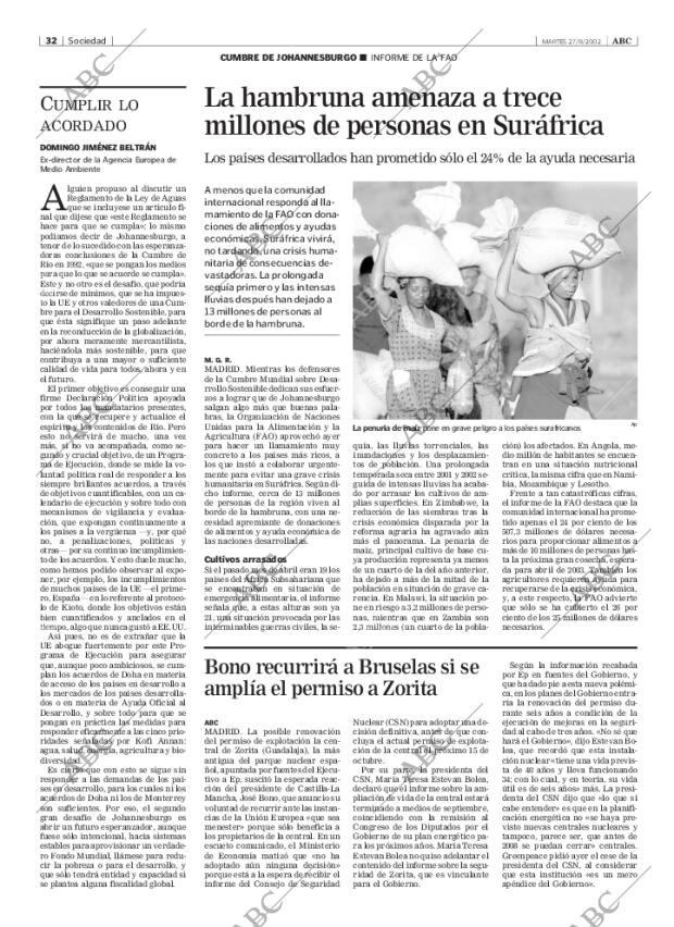 ABC MADRID 27-08-2002 página 32