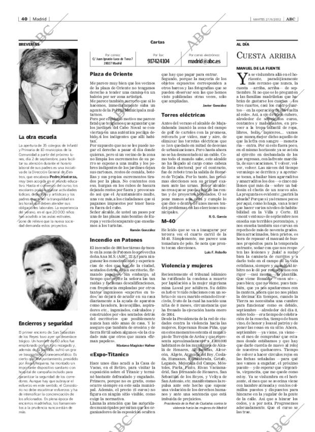 ABC MADRID 27-08-2002 página 40