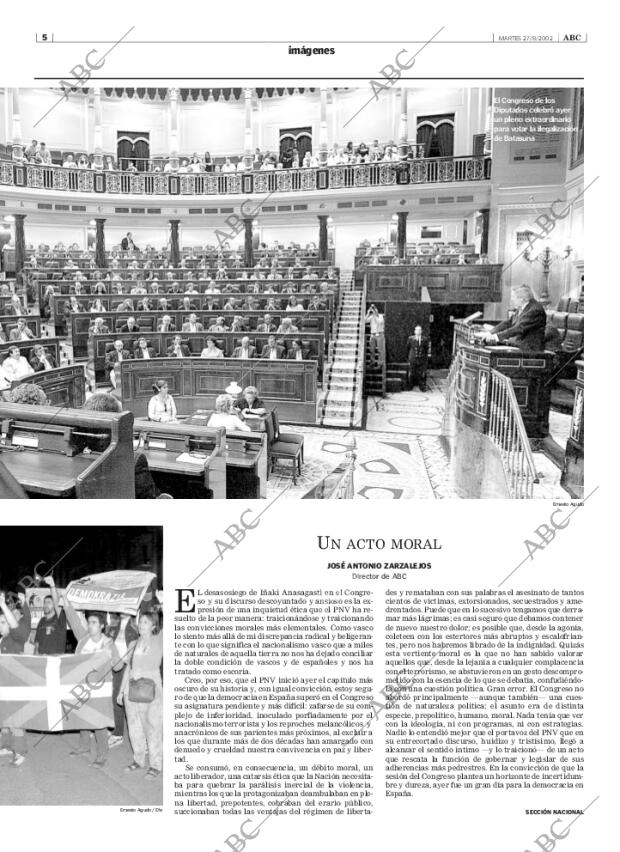 ABC MADRID 27-08-2002 página 5