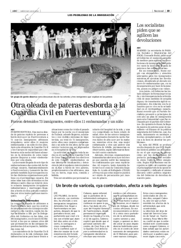 ABC MADRID 28-08-2002 página 19