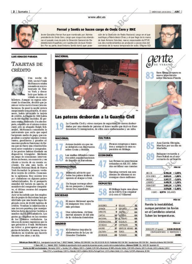 ABC MADRID 28-08-2002 página 2
