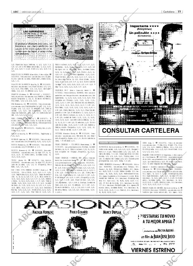 ABC MADRID 28-08-2002 página 77