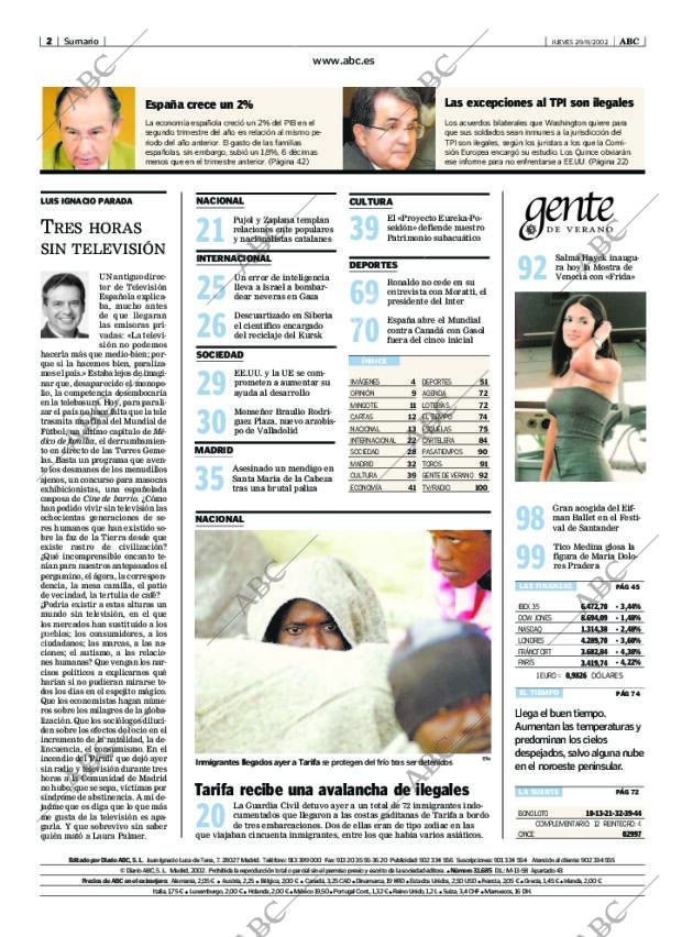 ABC MADRID 29-08-2002 página 2
