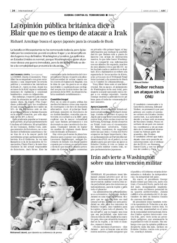 ABC MADRID 29-08-2002 página 24