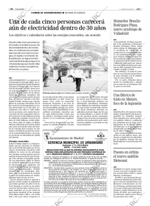 ABC MADRID 29-08-2002 página 30