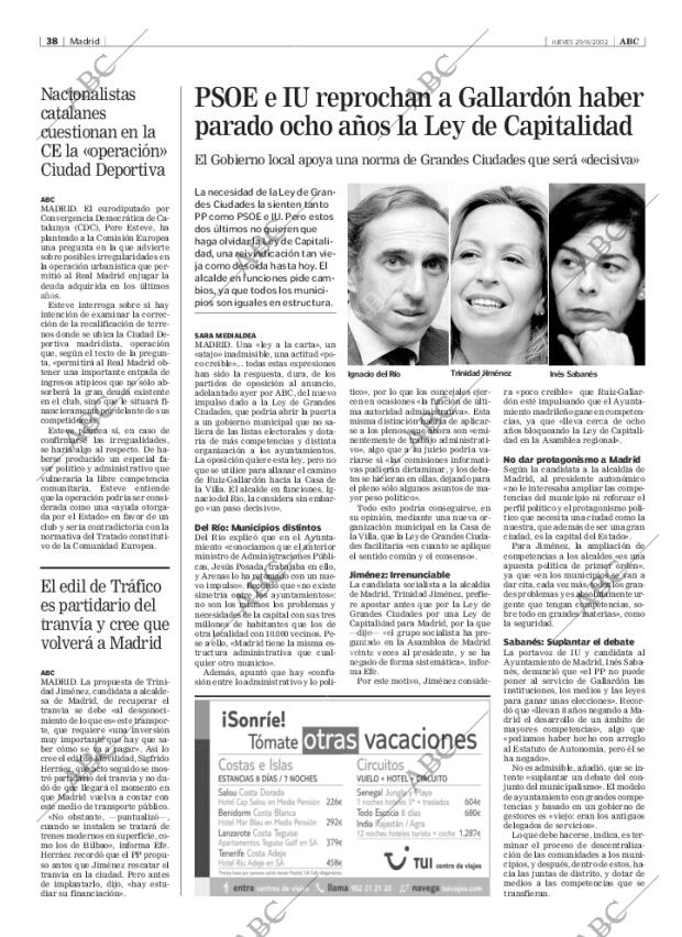 ABC MADRID 29-08-2002 página 38