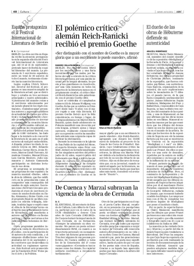 ABC MADRID 29-08-2002 página 40