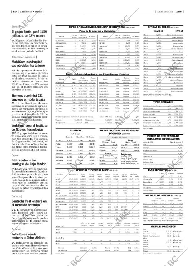 ABC MADRID 29-08-2002 página 50