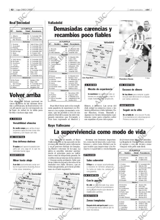 ABC MADRID 29-08-2002 página 62