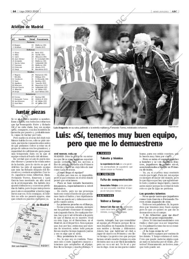 ABC MADRID 29-08-2002 página 64