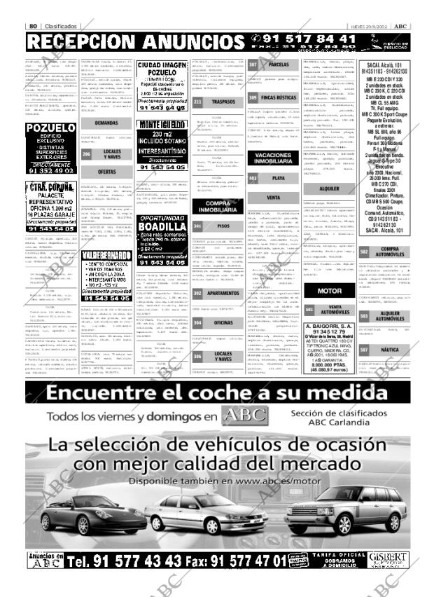 ABC MADRID 29-08-2002 página 80