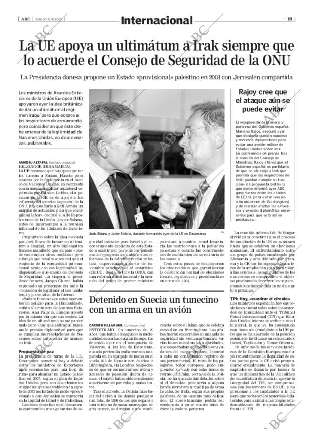 ABC MADRID 31-08-2002 página 19
