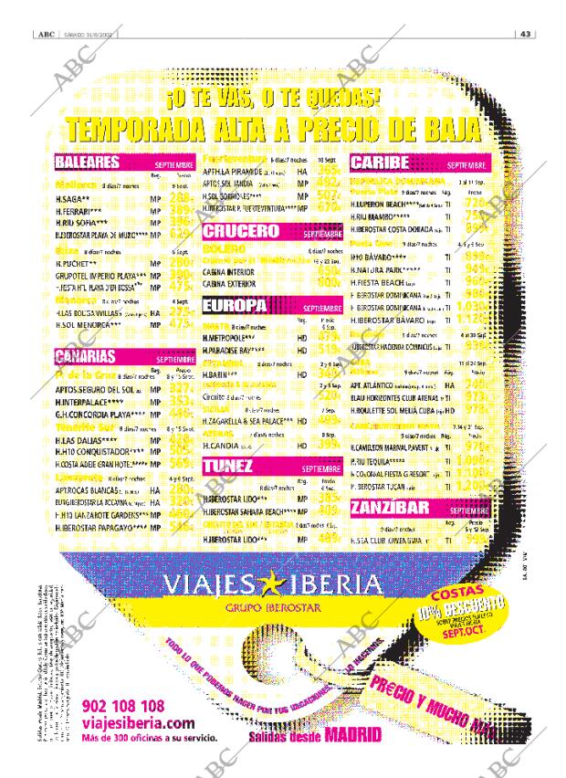 ABC MADRID 31-08-2002 página 43