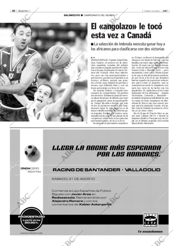 ABC MADRID 31-08-2002 página 65