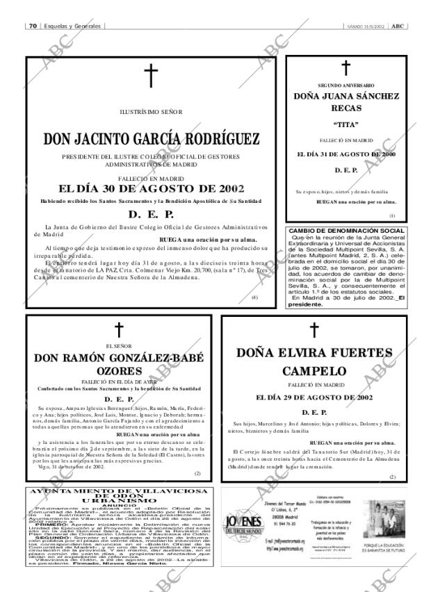 ABC MADRID 31-08-2002 página 70