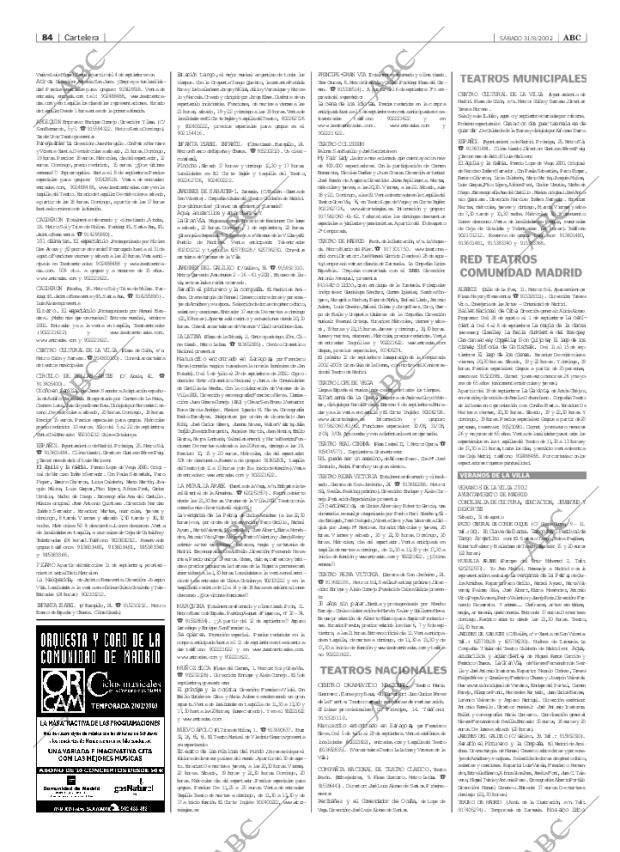 ABC MADRID 31-08-2002 página 84