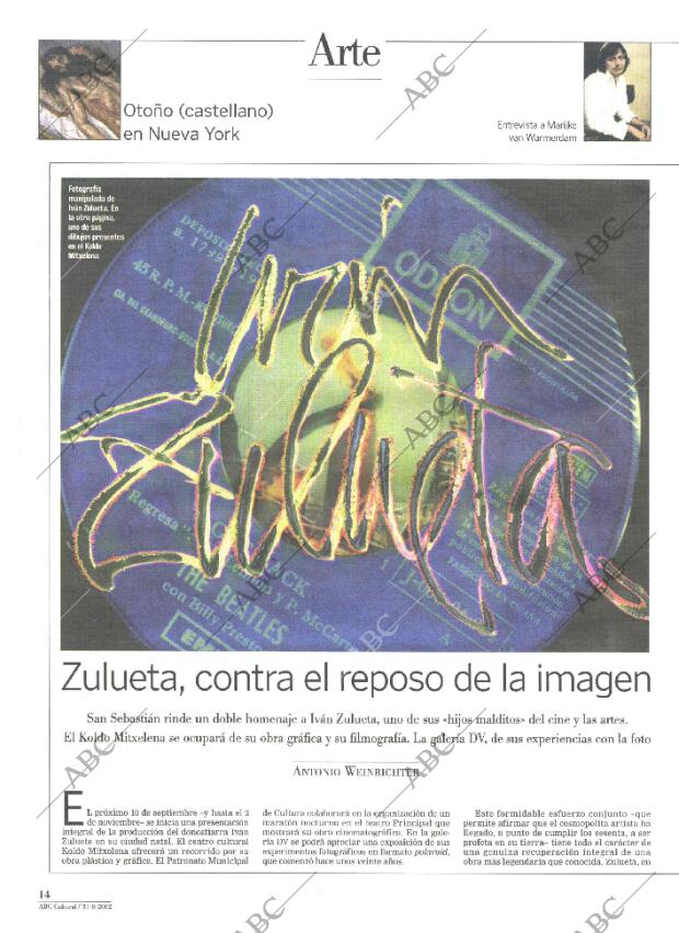 CULTURAL MADRID 31-08-2002 página 14