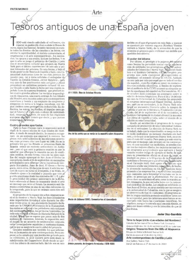 CULTURAL MADRID 31-08-2002 página 19