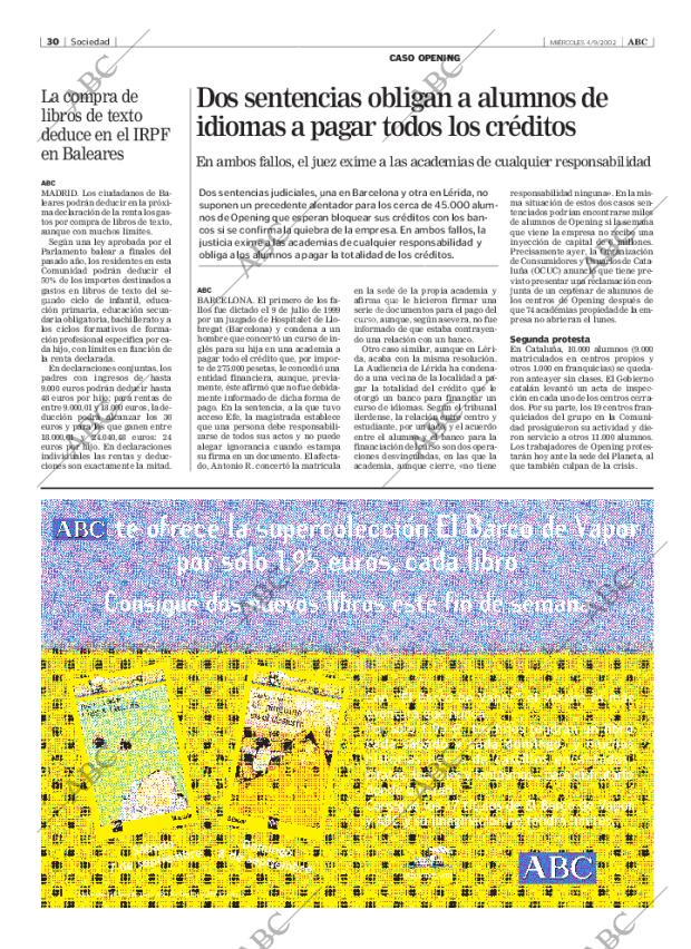 ABC CORDOBA 04-09-2002 página 30