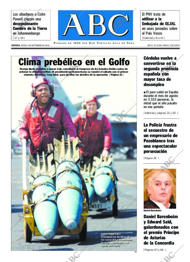 ABC CORDOBA 05-09-2002 página 1