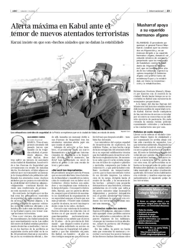 ABC MADRID 07-09-2002 página 23