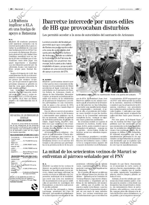 ABC MADRID 10-09-2002 página 18