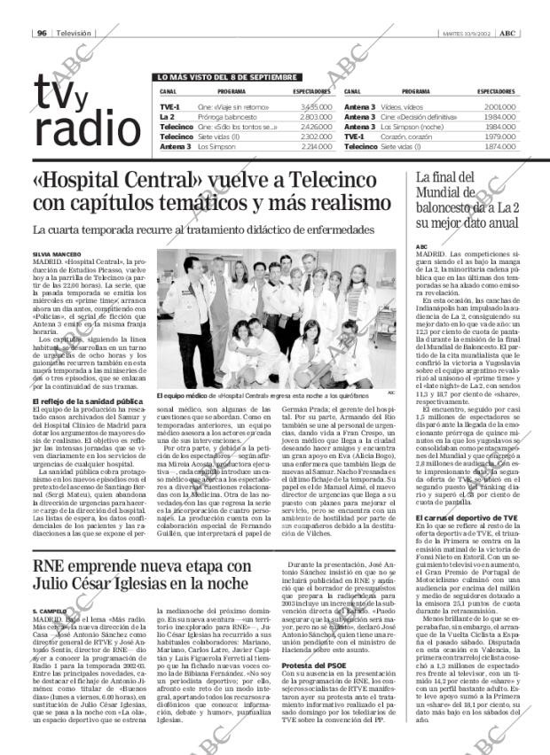 ABC MADRID 10-09-2002 página 96