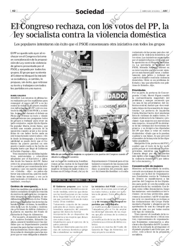 ABC MADRID 11-09-2002 página 42