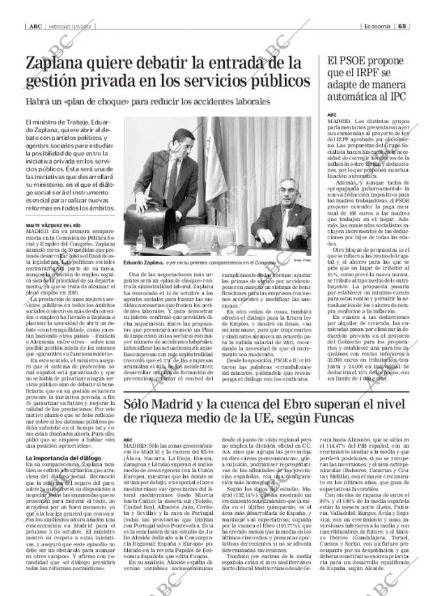 ABC MADRID 11-09-2002 página 65