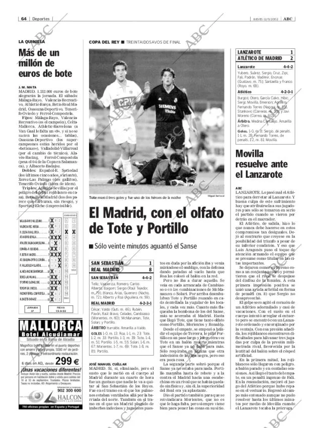 ABC MADRID 12-09-2002 página 64