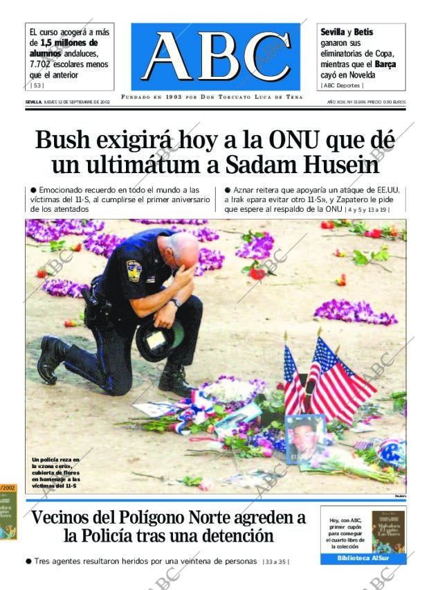 ABC SEVILLA 12-09-2002 página 1