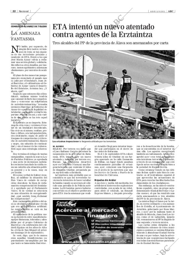 ABC SEVILLA 12-09-2002 página 22