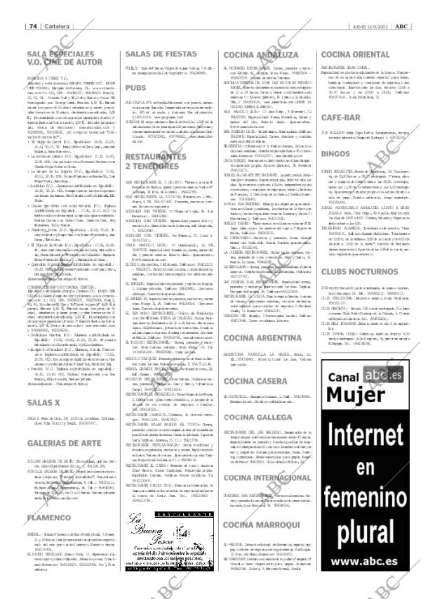 ABC SEVILLA 12-09-2002 página 74