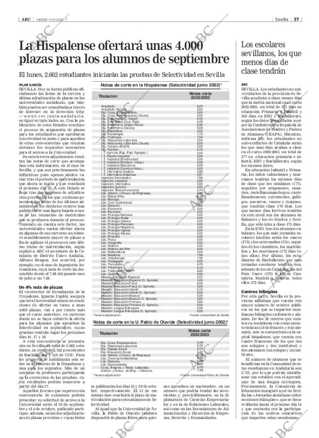 ABC SEVILLA 13-09-2002 página 37