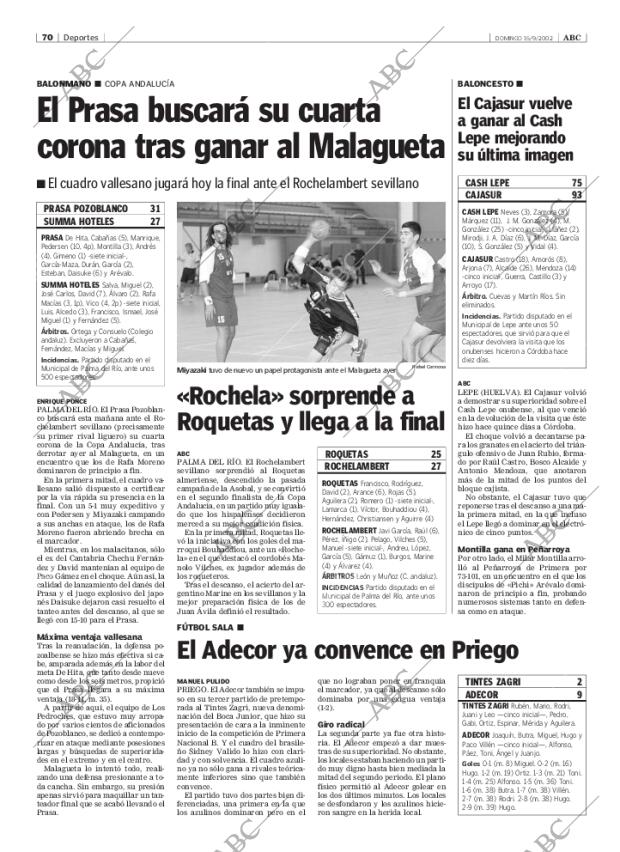 ABC CORDOBA 15-09-2002 página 70
