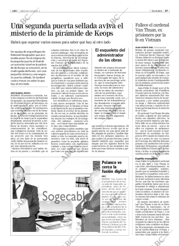ABC MADRID 18-09-2002 página 37