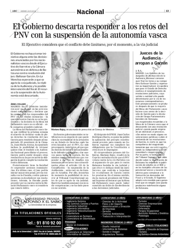 ABC SEVILLA 20-09-2002 página 13