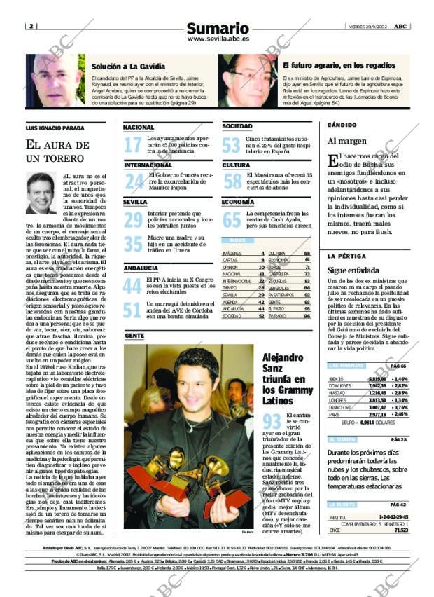 ABC SEVILLA 20-09-2002 página 2
