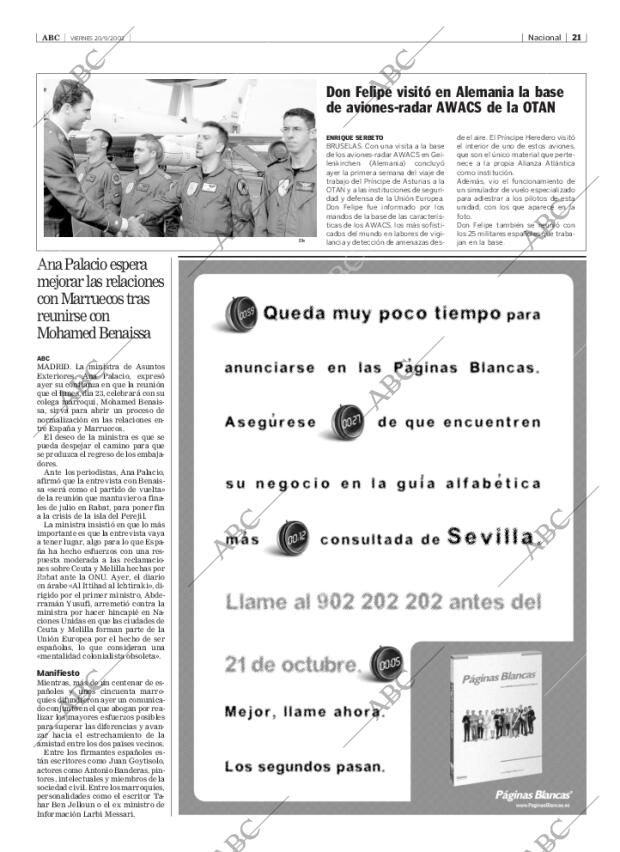 ABC SEVILLA 20-09-2002 página 21