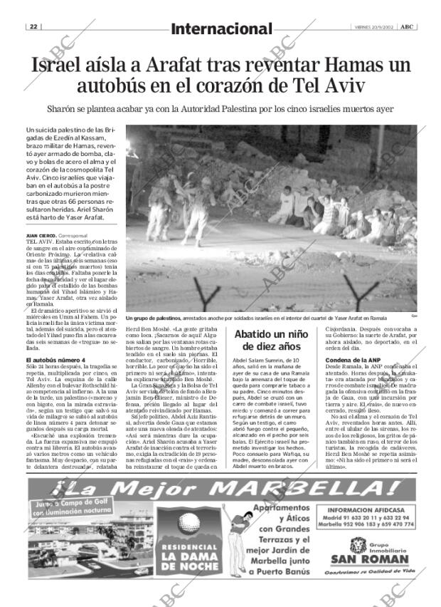 ABC SEVILLA 20-09-2002 página 22