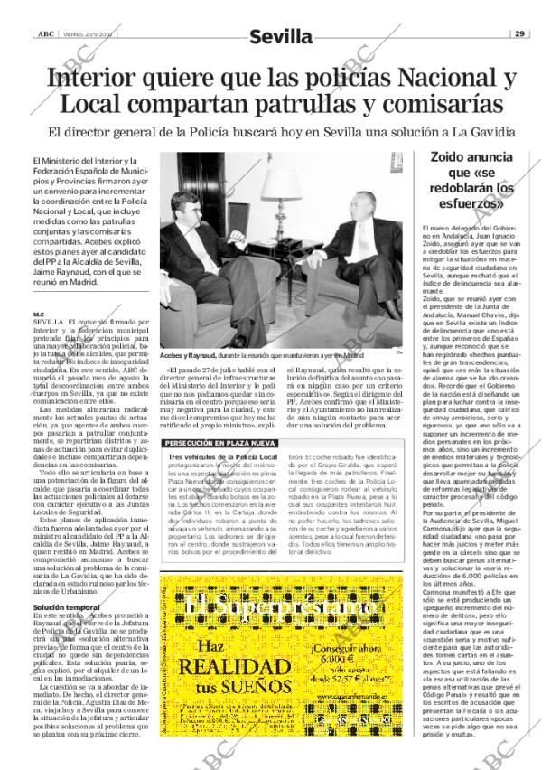 ABC SEVILLA 20-09-2002 página 29