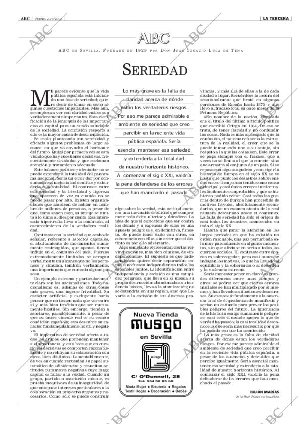 ABC SEVILLA 20-09-2002 página 3