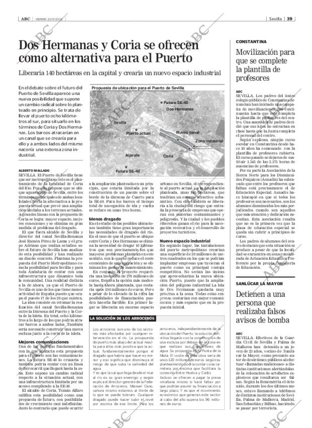 ABC SEVILLA 20-09-2002 página 39