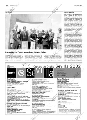 ABC SEVILLA 20-09-2002 página 41