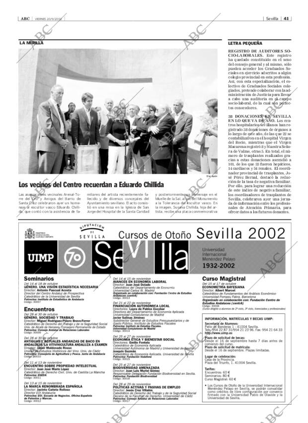 ABC SEVILLA 20-09-2002 página 41