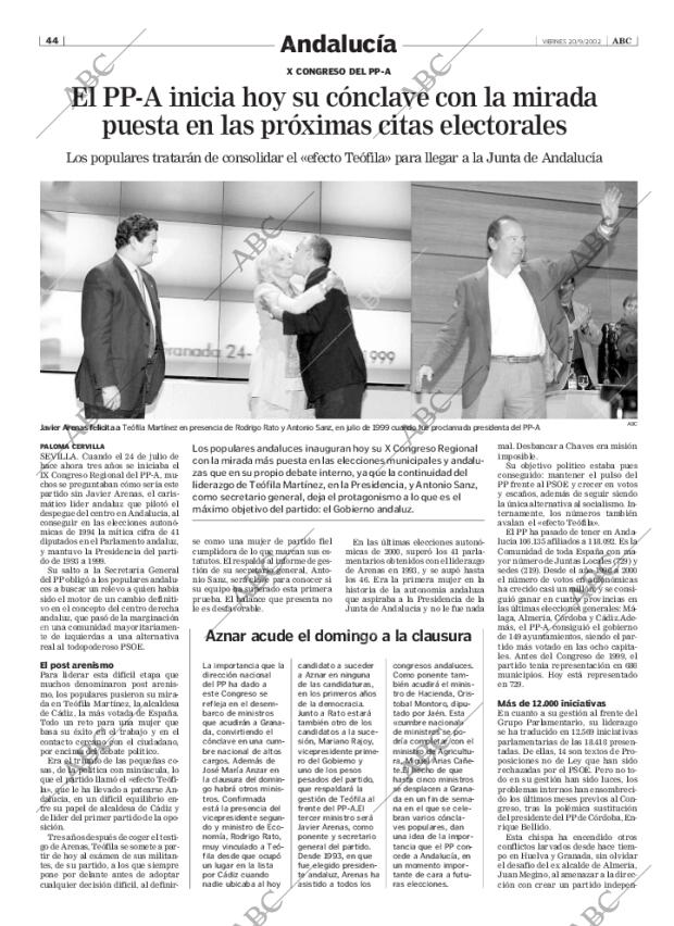 ABC SEVILLA 20-09-2002 página 44