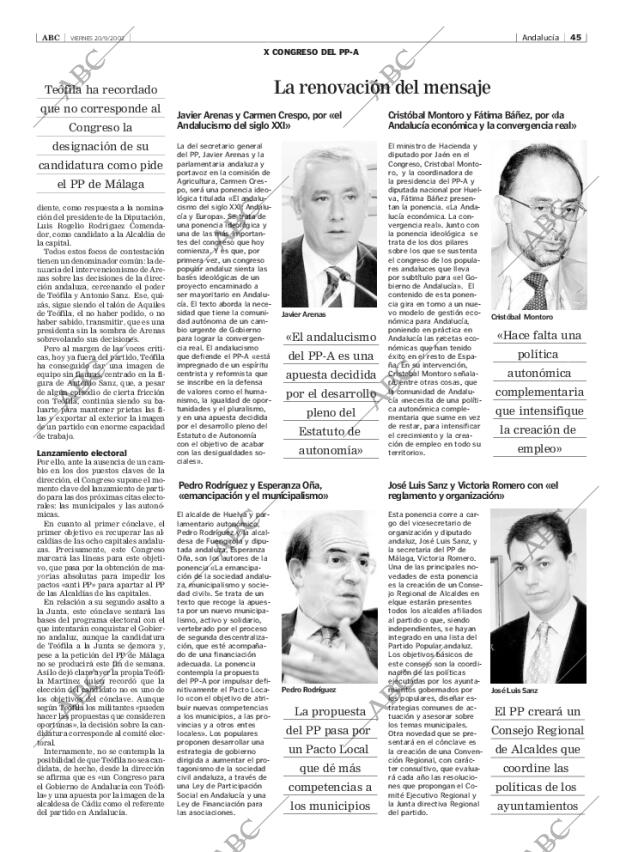 ABC SEVILLA 20-09-2002 página 45