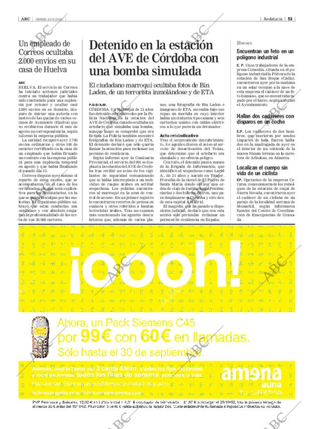 ABC SEVILLA 20-09-2002 página 51